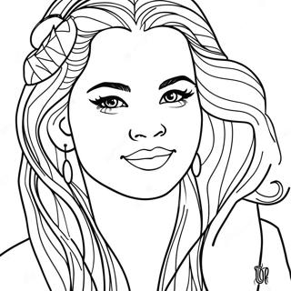 Pagina Para Colorear De Selena 10910-8627