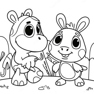 Pagina Para Colorear Backyardigans 14660-11536