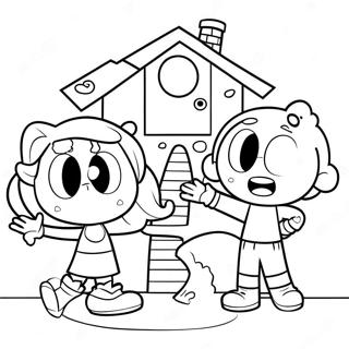 Pagina Para Colorear De Loud House 1470-1188