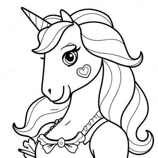 Pagina Para Colorear De Barbie Unicornio 16370-12910