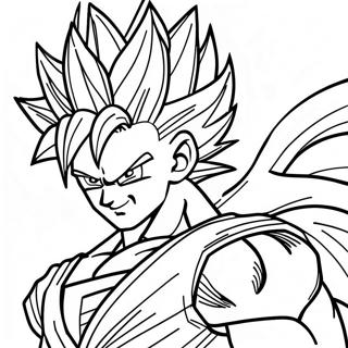 Pagina Para Colorear De Vegito Super Saiyan 17680-13942