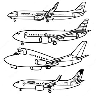 Pagina Para Colorear De Boeing 737 17830-14067