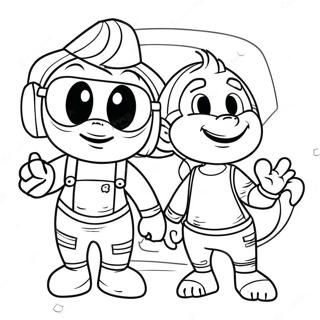 Pagina Para Colorear Mikey Y Jj 18020-14225