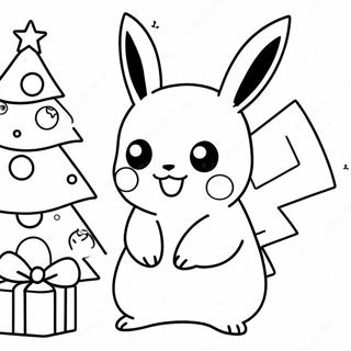 Pagina Para Colorear De Pikachu Navidad 1880-1504