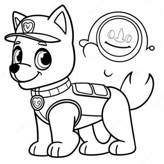 Pagina Para Colorear De Ryder De Paw Patrol 19992-15797