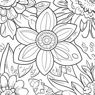 Pagina Para Colorear Floral De Lo Siento Por Tu Perdida 23022-18173