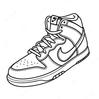 Pagina Para Colorear De Nike Dunks 25352-20040