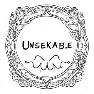 Pagina Para Colorear Del Logo De Unspeakable 2780-2218