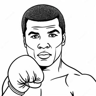 Pagina Para Colorear De Muhammad Ali 28004-22138