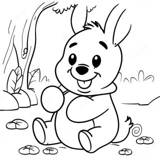 Conejo De Winnie The Pooh Páginas Para Colorear