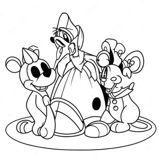 Pagina Para Colorear De Disney 100 32223-25498