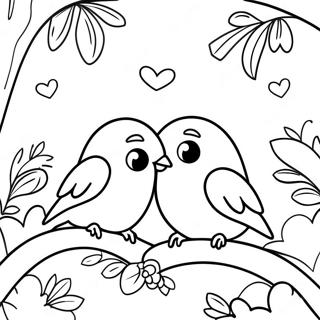 Pagina Para Colorear De Pajaros Del Amor 32423-25635