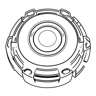 Pagina Para Colorear De Spryzen Beyblade 33543-26542