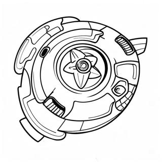 Pagina Para Colorear De Spryzen Beyblade 33543-26543