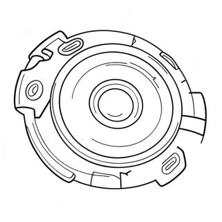 Pagina Para Colorear De Spryzen Beyblade Dinamico En Batalla 33544-26510