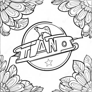 Pagina Para Colorear Del Logo De Tennessee Titans 33603-26581