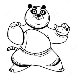 Pagina Para Colorear De Kung Fu Panda 3 36963-29218