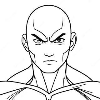 Pagina Para Colorear De La Cara Seria De Saitama 43734-34571