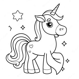 Pagina Para Colorear De Personaje De Unicornio Entre Nosotros 47764-37793