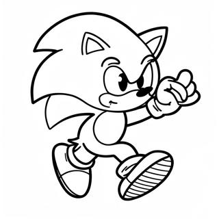 Amigos De Sonic Páginas Para Colorear