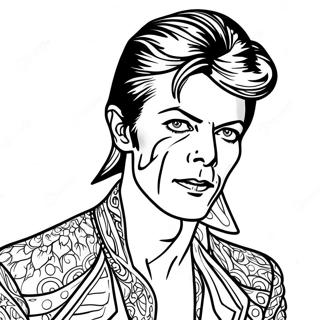 Pagina Para Colorear De David Bowie 50383-39854