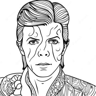 Pagina Para Colorear De David Bowie 50383-39855