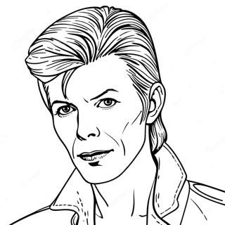 Pagina Para Colorear De David Bowie 50383-39856