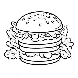 Pagina Para Colorear Del Logo De Burger King 51083-40423