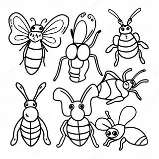 Pagina Para Colorear De Insectos 5240-4171