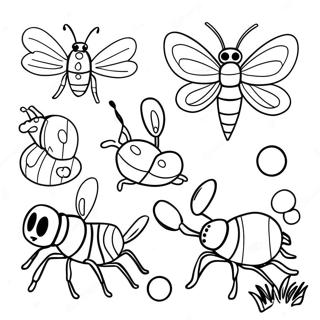 Pagina Para Colorear De Insectos 5240-4172