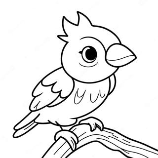 Pagina Para Colorear De Un Cacatua 53233-42099