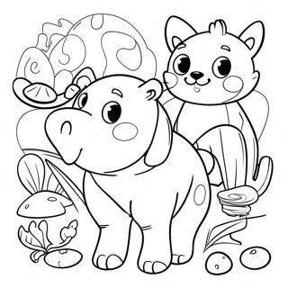 Paginas Para Colorear De Animales Divertidos 53934-42680