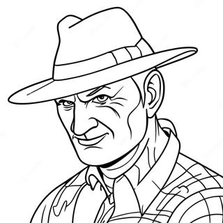 Pagina Para Colorear De Freddy Krueger 54193-42883