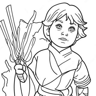 Pagina Para Colorear De Aventuras De Jovenes Jedi 55913-44234