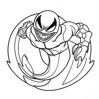 Pagina Para Colorear De Venom Sonic En Accion 61934-49023