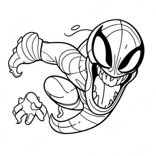 Pagina Para Colorear De Venom Sonic En Accion 61934-49024