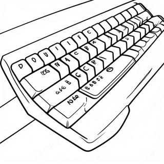 Pagina Para Colorear Del Teclado 61953-49020