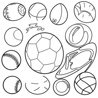 Pagina Para Colorear De Pelotas Deportivas 62603-49542