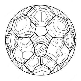 Pagina Para Colorear De Pelota De Futbol Colorida 62604-49545