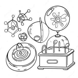 Pagina Para Colorear De Experimentos Emocionantes De Fisica 63814-50486