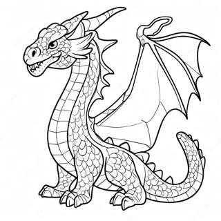 Pagina Para Colorear De Dragon De Cristal 63873-50547