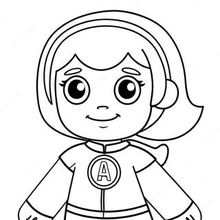 Pagina Para Colorear De Wordgirl 65783-52116