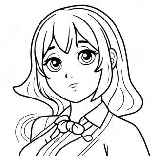 Pagina Para Colorear De Personaje De Yandere Simulator 65853-52125