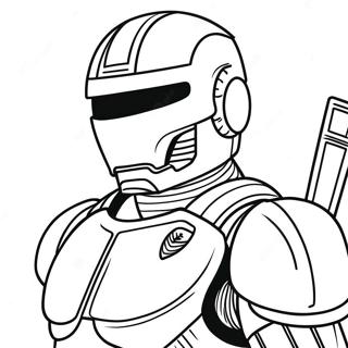 Pagina Para Colorear De Robocop 68814-54479