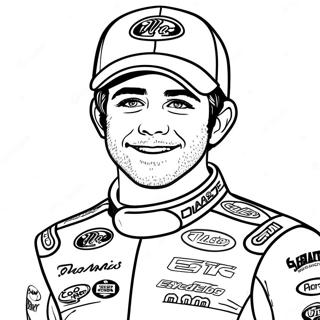 Pagina Para Colorear De Chase Elliott 68894-54522