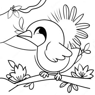 Pagina Para Colorear De Aves En La Naturaleza 69024-54631