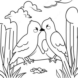 Pagina Para Colorear De Aves En La Naturaleza 69024-54632