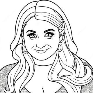 Pagina Para Colorear Meghan Trainor 70124-55518