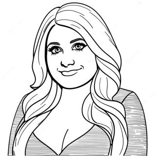 Pagina Para Colorear Meghan Trainor 70124-55519