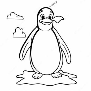 Pagina Para Colorear De Tacky El Pinguino En Un Iceberg 72745-57590